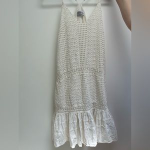 Urban outfitters crochet midi dress
